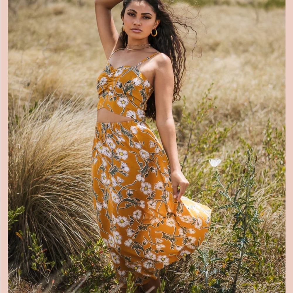 Alohiwai Floral Maxi Skirt Size XS